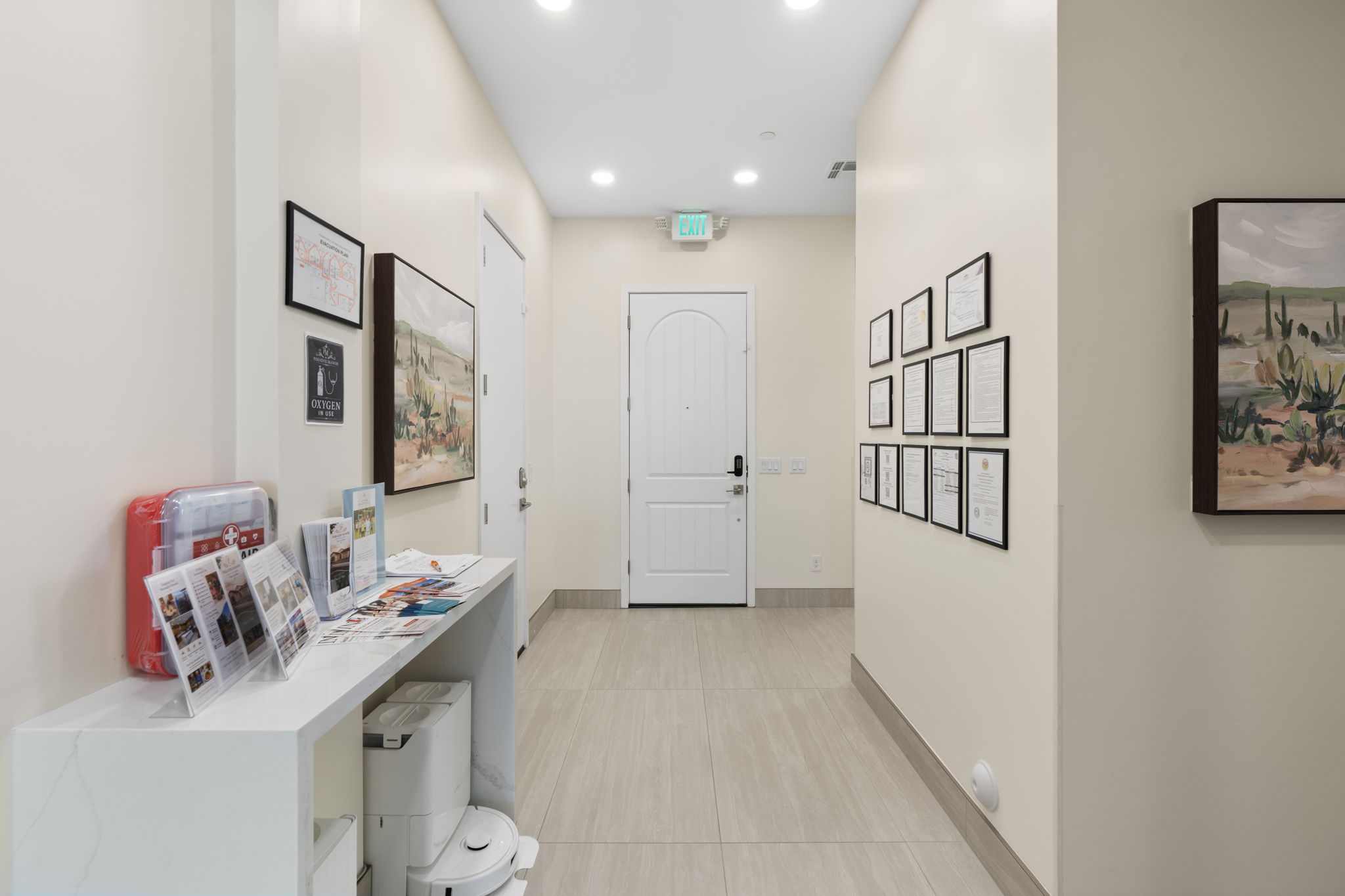 Welcoming Entry Hallway